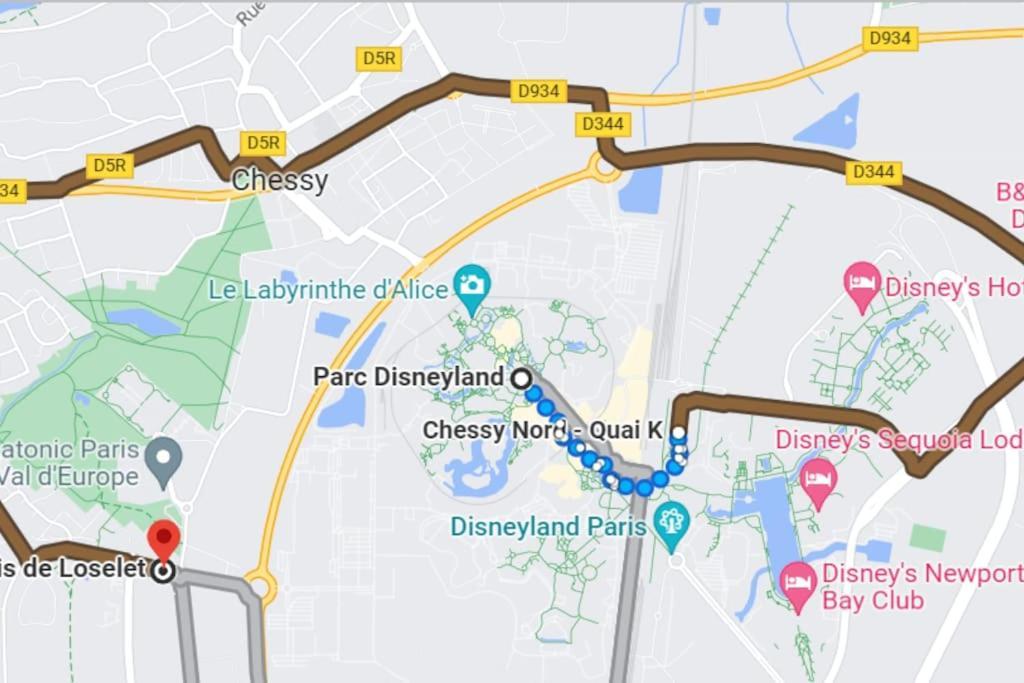 B206 Disneyland Paris Appartementappartement Montévrain Kültér fotó